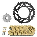 CHAIN AND SPROCKET KIT FOR DUCATI 1100 SCRAMBLER 2018>2020  520  15x39  (Ø SPROCKET 100/124/10.5)  (OEM SPECIFICATIONS)  -AFAM-