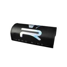 MOUSSE DE GUIDON MOTO CROSS KRM PRO RIDE NOIR MAT, LOGO HOLOGRAPHIQUE POUR GUIDON SANS BARRE