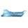 REAR COWL -RIGHT- "PIAGGIO GENUINE PART" 125-250-300-400-500 MP3 BLUE 424  -62444700AF-
