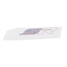 AUTOCOLLANT/STICKER/DECOR DROIT CARENAGE AVANT (SR) ORIGINE APRILIA 50 SR H2O 2018> ROUGE FLUO -2H002442-