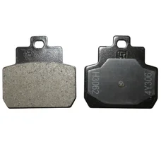 BRAKE PADS - "PIAGGIO GENUINE PART" 125-250 MP3 REAR, 125-250 X9-EVO REAR, 125-250 X-EVO REAR, 125-250 X8 REAR, 400 BEVERLY REAR (PAIR) (HENG-TONG)  -647400-