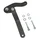 FIXING BRACKET FOR EXHAUST - LEOVINCE TOURING FOR PEUGEOT 50 LUDIX ONE-TREND, NEW VIVACITY