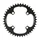 PLATEAU VAE/E-BIKE 4BRA D.104 POUR BOSCH / BROSE / YAMAHA / GIANT / SHIMANO E-STEPS TA E-ONE 42DTS MONO NOIR ALU 7075 NARROW WIDE