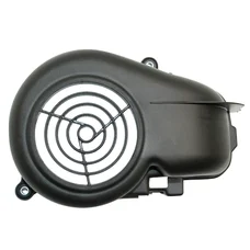 VOLUTE/CACHE TURBINE SCOOT ADAPTABLE MBK 50 OVETTO-MACH G / YAMAHA 50 NEOS-JOG / APRILIA 50 SR AIR / MALAGUTI 50 F10  NOIR  (MINARELLI HORIZONTAL COURT ET LONG) (TYPE ORIGINE)  -TOP PERFORMANCES-