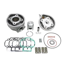 COMPLETE CYLINDER KIT FOR SCOOT ATHENA FOR PIAGGIO 50 NRG/GILERA 50 RUNNER, DNA/APRILIA 50 SR L.C./DERBI 50 GP1 2000>  (ALUMINIUM NIKASIL)