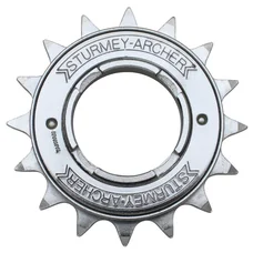 ROUE LIBRE  1V. SUNRACE / STURMEY ARCHER 16D. ARGENT CHAINE 3.30 - 1/2"x1/8" (EN BOITE)