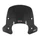 WINDSHIELD FOR MAXISCOOTER KYMCO 125 LIKE 2017>2019  SMOKED / CHROME ARMS  -FACO-