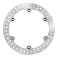 DISQUE DE FREIN ADAPTABLE HONDA 500 CB 1994>2005 AV, 500 CBF 2004>2008 AV, 750 VTC SHADOW 1986>2009 AV, 1100 ST PAN EUROPEAN 1989>2002 (EXT 296mm - INT 144mm - 6 TROUS) (DF5333A)  -NEWFREN
