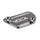 COUVERCLE DE MAITRE CYLINDRE DE FREIN 50 A BOITE VOCA POUR BETA 50/125 RR GRIS ALUMINIUM CNC -AJP