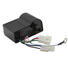 BOBINE ALLUMAGE AVEC CDI 50 A BOITE ADAPTABLE DERBI 50 SENDA 1994>2004, 50 GPR 1997>2004  (VOLANT LEONELLI)  -P2R-