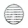 HORN GRILLE "PIAGGIO GENUINE PART" 50-125 VESPA LX, VESPA LXV  -655965-