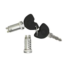 JEU DE CLES AVEC 2 BARILLETS (15 mm) ORIGINE PIAGGIO 50-125 FLY 2005>, 50-125 LIBERTY 1998, 50 TYPHOON 2010>, ZIP 50 2000>  -5735125-