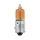 LIGHT BULB 12V  6W STANDART H6W FOOT BAZ9S - HALOGEN ORANGE (TURN LIGHT) (SOLD PER UNIT)  -FLOSSER-