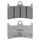 PLAQUETTE DE FREIN NISSIN 
POUR YAMAHA 500 TMAX 2008>2011 AV, 530 TMAX 2012>2017 AV, 560 TMAX 2020> AV  (L 69.5mm - H 51mm - P 8.5mm)  (2P-210NS)
 (SEMI METAL)