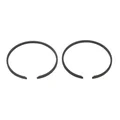 SEGMENT CYCLO ADAPTABLE MBK 51, 41, CLUB (2mm - NOUVEAU MODELE) (PAIRE)  -P2R-