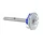 ARBRE/AXE DE PAPILLON DE GAZ POUR CARBURATEUR ORIGINE KEIHIN FCR MX (5025-B35-2201)