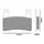 BRAKE PADS NEWFREN FOR HARLEY-DAVIDSON 1690-1800 FAT-BOY 2015>, 1584-1690 SOFTAIL 2015>, 1200 XR 2008>, 1800 CVO 2015>, 1690 BREAKOUT 2015> FRONT (FD0533SH CUSTOM SINTERED)