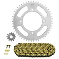 CHAIN AND SPROCKET KIT FOR BETA 50 RR ENDURO 2012>2017, RR ENDURO FACTORY 2012>2017, RR ENDURO STANDARD 2012>2014  428  12x50 (BORE Ø 100mm) (OEM SPECIFICATION)  - AFAM-