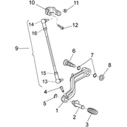 Levier boîte de vitesses
