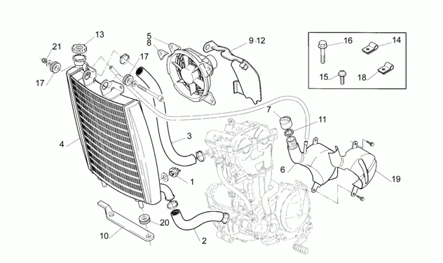 Installation refroidissement