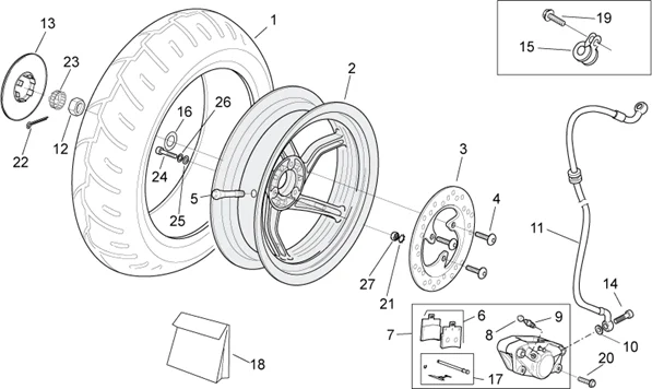 Roue Posterieure - F.D.