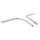 GUIDON CYCLO ADAPTABLE PEUGEOT 103 MVL/VOGUE CHROME (DERNIERE GENERATION)  -SELECTION P2R-