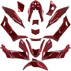 FAIRINGS/BODY PARTS FOR HONDA 125 PCX 2021> CANDY RED (14 PARTS KIT)  -P2R-