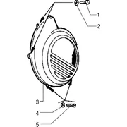 Couvercle limaçon-Protection moteur