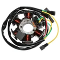 IGNITION STATOR FOR 50CC MOTORBIKE MINARELLI 50 AM6/DERBI 50 SENDA, GPR (6 POLES) (WITHOUT PLATE)