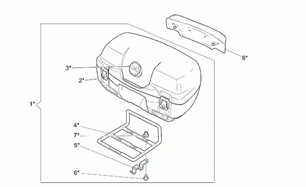 Coffre 45 L Option