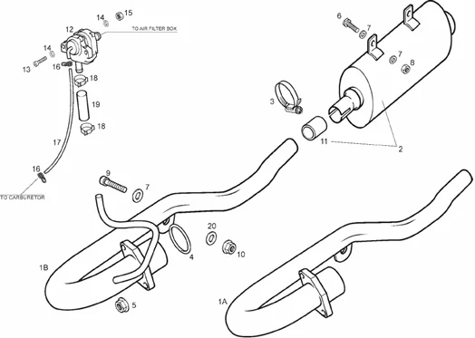 Tuyau d’échappement