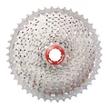 CASSETTE 11V. SUNRACE CSMS8 11-42 GRAVEL POUR SHIMANO HG/MS METALLIC ARGENT (LIVRE EN BOITE)(11-13-15-17-19-21-24-28-32-36-42)