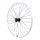 WHEEL FOR ROAD BIKE / FIXIE / TRACK P2R 30mm WHITE - FRONT