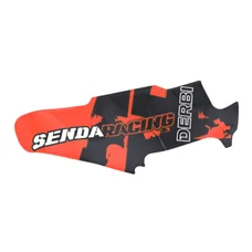 AUTOCOLLANT/STICKER/DECOR PROTECTION DE FOURCHE DROIT ORIGINE DERBI 50 SENDA SM RACING 2018> -2H002312-