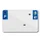 PLAQUE IMMATRICULATION MOTO TIFLEX ALU PREPERCEE 210x130 DEP. 62 VIERGE (VENDU PAR 10)