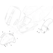 Logement roue - Garde boue