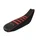 HOUSSE DE SELLE 50 A BOITE KRM PRO RIDE POUR DERBI 50 DRD PRO 2006>2011 NOIR/ROUGE