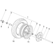Roue avant