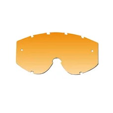 ECRAN MASQUE/LUNETTES CROSS PROGRIP POUR MODELE 3200-3201-3204-3301-3450 ORANGE CLAIR - ANTI-BUEE/ANTI-RAYURES