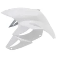 FRONT MUDGUARD FOR SCOOT MBK 50 BOOSTER NG, ROCKET/YAMAHA 50 BWS BUMP, SPY -GLOSS WHITE-