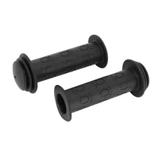 POIGNEE CITY ENFANT NOIR AVEC PROTECTION CHOC L100mm (PAIRE) DIAM 22.2