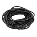 GAINE SPIRALE FLEXIBLE POUR FIL ELECTRIQUE DIAM 12-70mm NOIR (25M)  -SELECTION P2R-