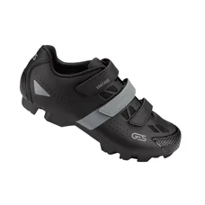 CHAUSSURE VTT GES VANTAGE2 NOIR/GRIS T38 FIXATION 3 VELCROS COMPATIBLE SPD (PAIRE)