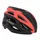 EBIKE ADULT HELMET GIST PLANET MATT BLACK/RED IN-MOLD EURO 58-62 RATCHET SETTING 212GRS