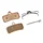 DISC BRAKE PADS- FOR MTB FOR SHIMANO XT M8120/M8020 SLX M7120 SAINT M820/M640/810 and MT520/420 METALIC (SHIMANO) -D02S