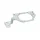 BRIDE DE SUPPORT BOBINE HT ORIGINE PIAGGIO 500-530 MP3 2014> -2B000797-