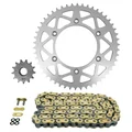 CHAIN AND SPROCKET KIT FOR KTM 250 EXC 2005>2017, 250 EXC FACTORY 2005>, 250 EXC RACING 2005>2006, 250 EXC TPI 2018>2019  520  13x50  (REAR SPROCKET Ø 125/150/8.5)  (OEM SPECIFICATIONS)  -AFAM-