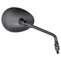 RETROVISEUR ADAPTABLE APRILIA 125 SCARABEO 2007>2010, 300 SCARABEO 2009>2010, 500 SCARABEO 2003>2008  DROIT NOIR (OE AP8104526) (HOMOLOGUE CE)  -SELECTION P2R-