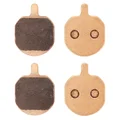 PLAQUETTE DE FREIN TROTTINETTE FORME CARRE (CUIVRE 1.8mm DIAm 18.5 MM) (VENDU PAR PAIRE) -SELECTION P2R-