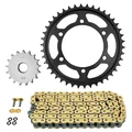 CHAIN AND SPROCKET KIT FOR SUZUKI 1000 GSX R 2009>2016  530  17x42  (Ø SPROCKET 110/130/10.25)  (OEM SPECIFICATIONS)  -AFAM-